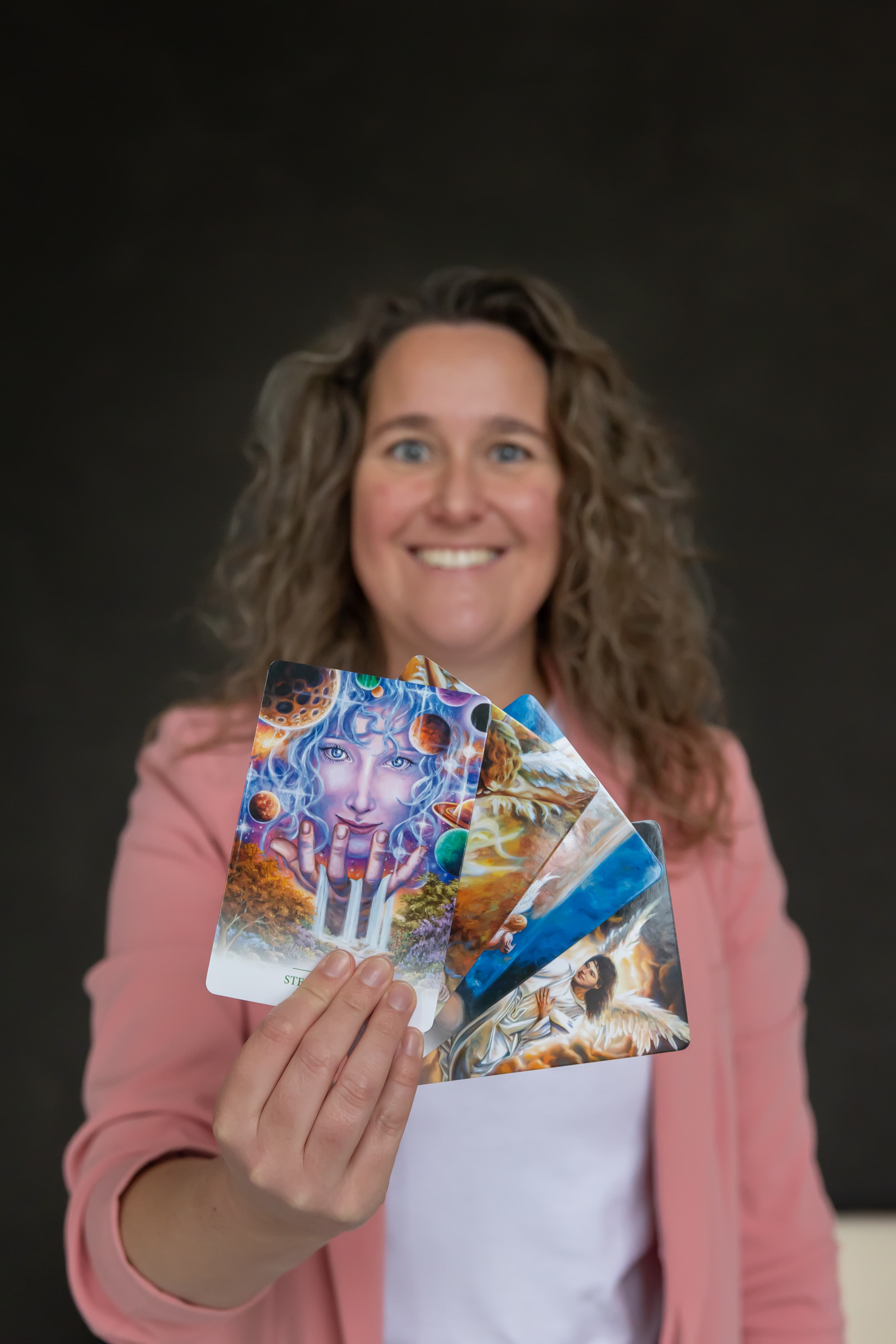 Energetische illustraties in de hand